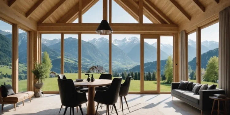 Créateurs de demeures sur mesure : tradition et innovation en Haute-Savoie