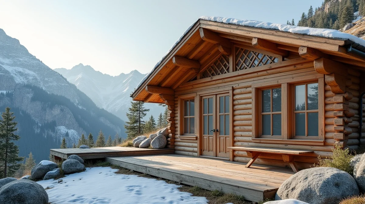 Conception, matériaux et solutions techniques pour une maison en bois unique