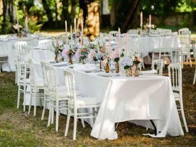 Décoration de mariage en extérieur trouvez des idées originales