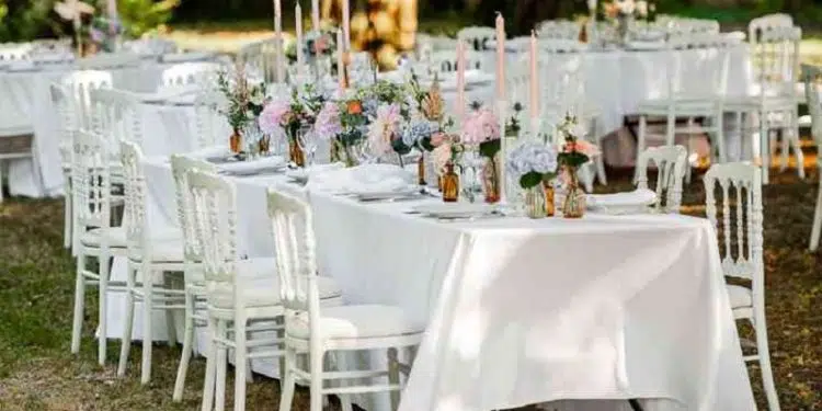 Décoration de mariage en extérieur trouvez des idées originales