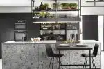 Quels sont les différents choix de terrazzo pour une cuisine moderne et stylée ?