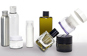 flacons de cosmétique