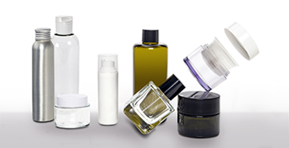 flacons de cosmétique