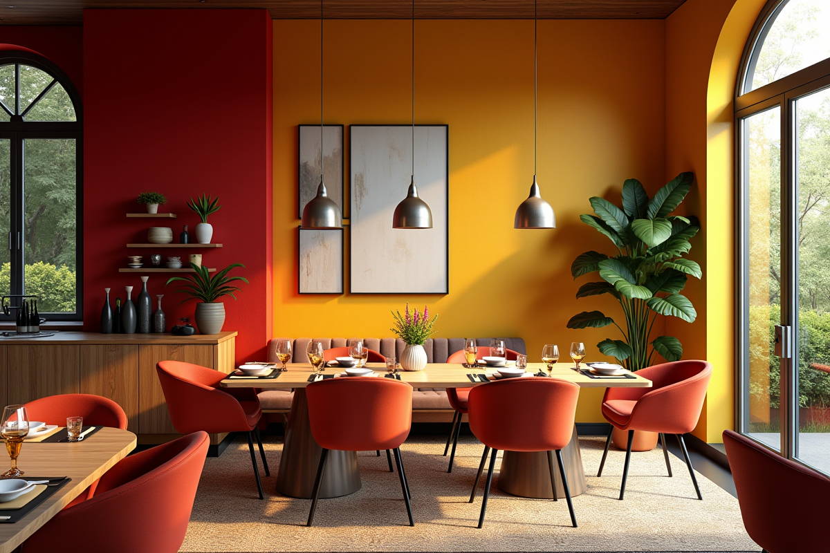 couleurs chaleureuses