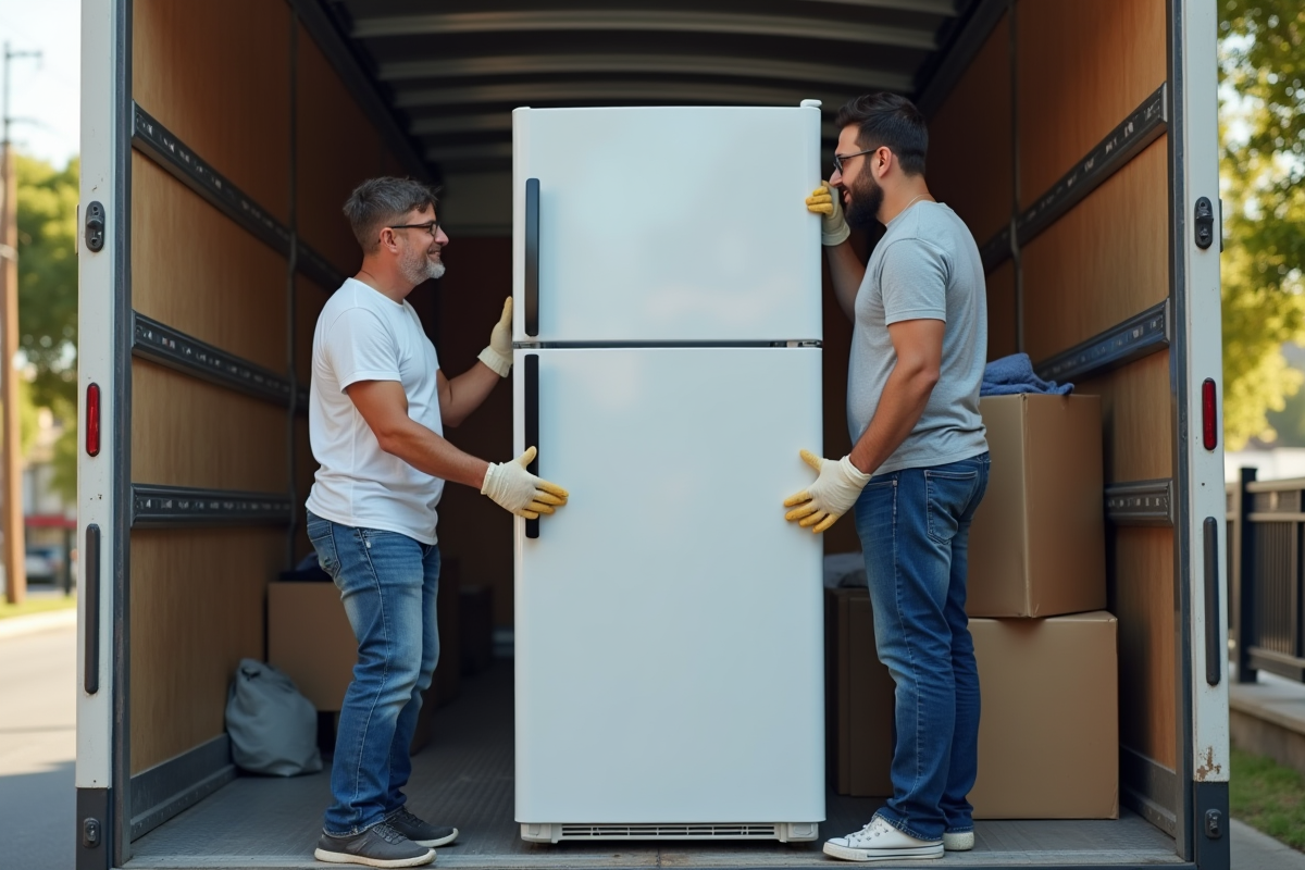 frigo déménagement
