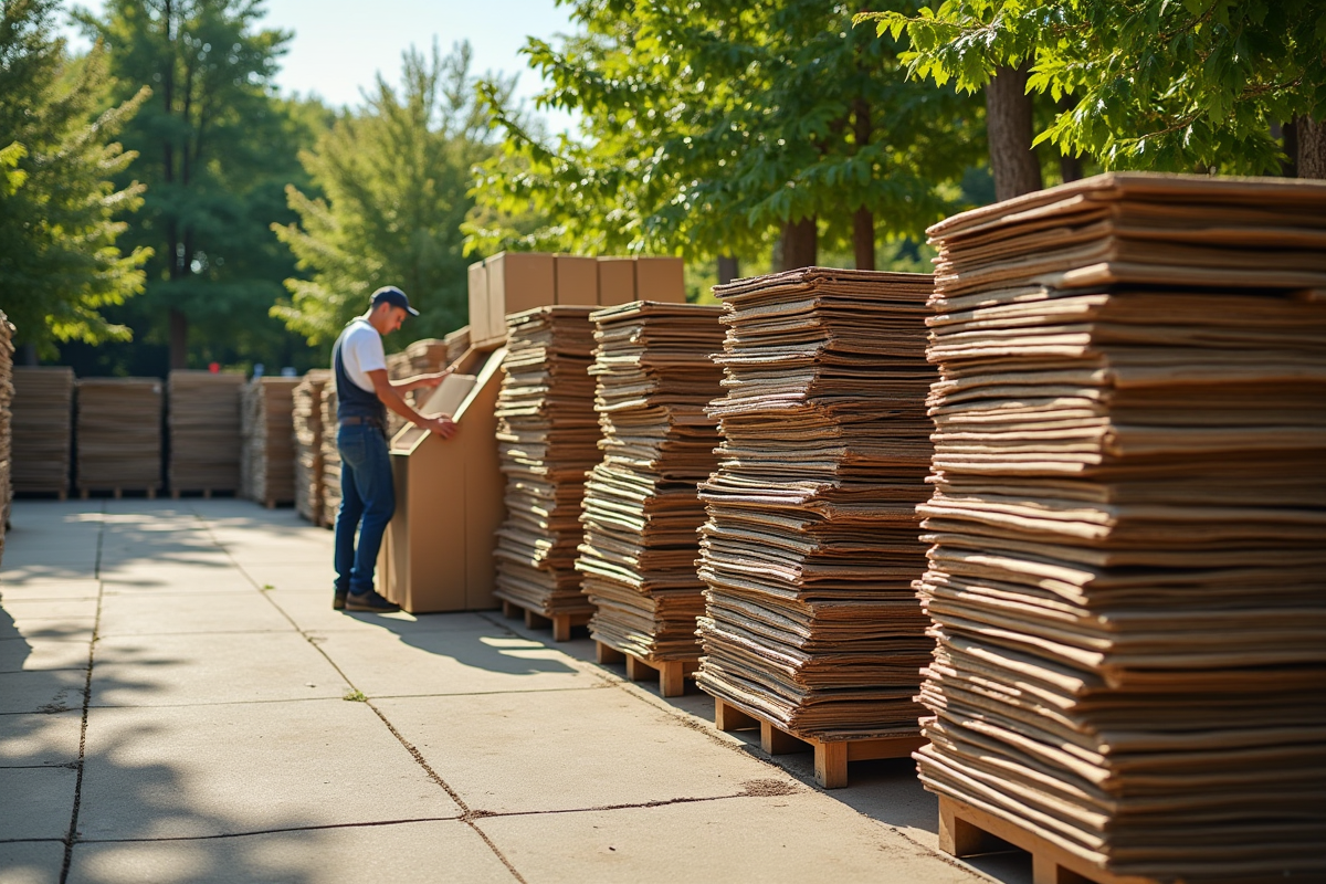 cartons recyclage