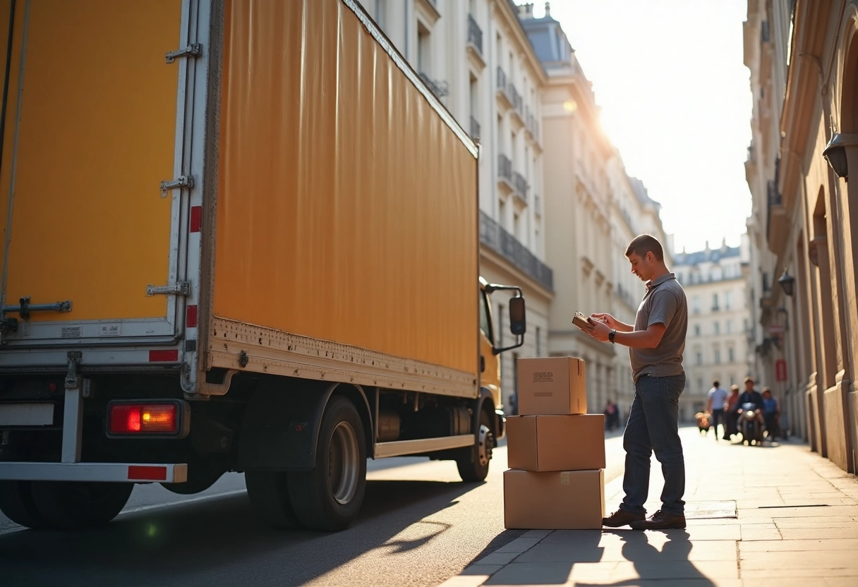 camion déménagement